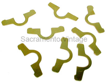 [00240] CONN ROD SHIMS BRASS- SET OF 8  1928-34 