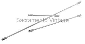 [00560-3] CONTROL ROD SET- 3 PCS ENDS MAY REQUIRE SLIGHT ENLARGEMENT 1928-311928-31