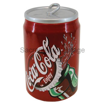 [02370-30] COCA COLA COKE CAN COOKIE JAR - CERAMIC 11" X 8"