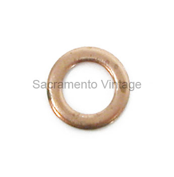 [07064] COPPER BRAKE LINE WASHER- 1948-56 .039" id / .062" od