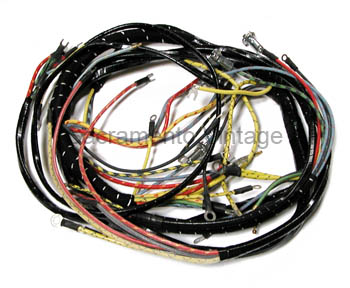 [08032-1] COWL HARNESS-  STOCK 6 cylinder / flathead 1952