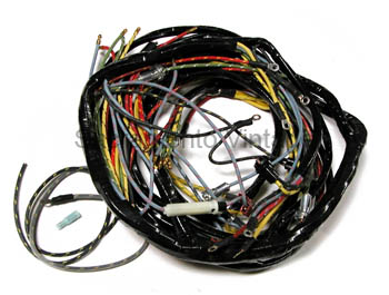 [08046] COWL HARNESS-  STOCK 8 cyl Y-block w/ warning lamps 1955
