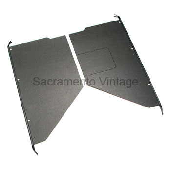 [08315] COWL KICK PANELS- black 1948-52