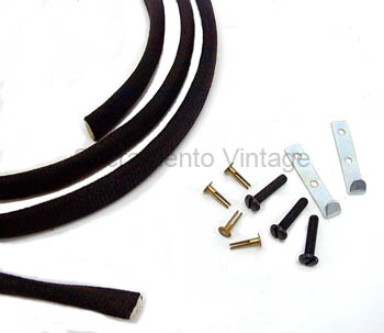 [00482] COWL LACE KIT & Hardware AUTHENTIC O-V-A-L STYLE 1930-31