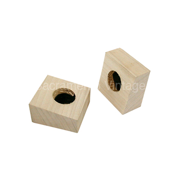 [00760] COWL LAMP MOUNTING BLOCKS- SET OF 2  1930-31