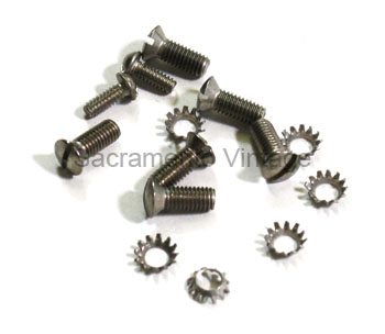 [00755-6] COWL LAMP SCREW KIT 1928-29