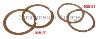 [00752-4] COWL LENS GASKETS 1928-29
