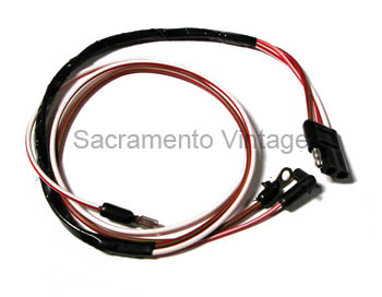 [08056-6] COWL WIRING gauge feed harness 1961-63