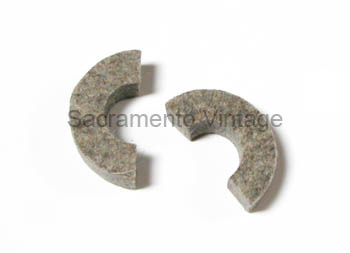 [03330] CRANKSHAFT FRONT SEAL- felts  (2) 1909-27