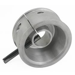 [03329] CRANKSHAFT PULLEY- ALUMINUM SPLIT ADJUSTABLE W/ RIDGES / 3-3/4"  1920-27