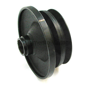 [07391] CRANKSHAFT PULLEY- V-8 1948-53 5/8 WIDE GROOVES (2) IMPORT