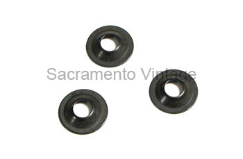 [00939-8] DOOR HINGE CUP WASHERS- (3) 5/16" BLACK