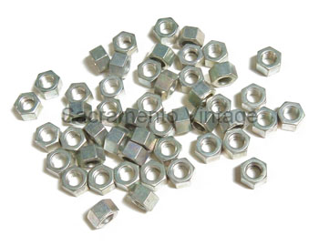 [05361-8] CYLINDER HEAD NUT SET - GRADE 8  W/WASHER FACE CLEAR ZINC PLATED(48 pcs) 1932-48