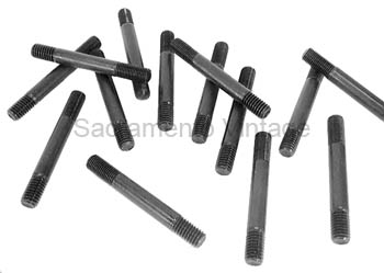 [00211-5] !! S-o-l-d   O-u-t  !! CYLINDER HEAD STUD SET GRADE 8 1932-34 B-C SET OF 14