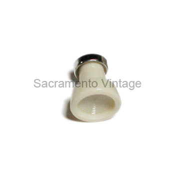 [08685-3] DASH KNOB - Cigar WHITE 58-60