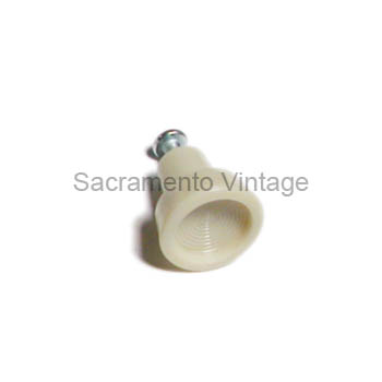 [08685-6] DASH KNOB - Glove Box WHITE 58-60