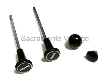 [05954-2] DASH KNOB SET mahogany 1933
