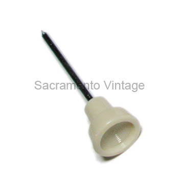 [08685] DASH KNOB-Light switch w/shaft WHT 58-60