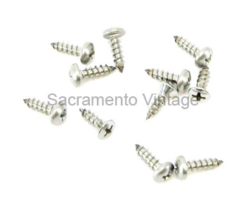 [08183-21] DASH SCREW KIT PLAIN 1957-60