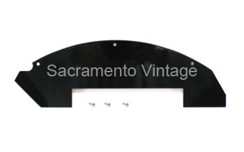 [04106-7] DASH SHIELD- 1915 TO EARLY 1917 COATED BLACK FINISH W/ HARDWARE