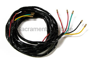 [07972-9] DASH TO T/L WIRING W/TURN SIG.1956