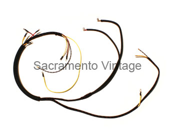 [05936] DASH WIRING- 8 cyl- for loop amp 1933-34