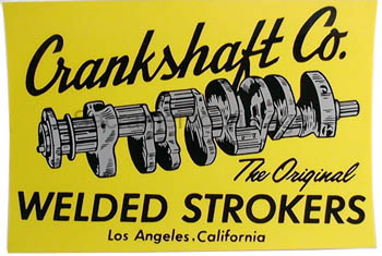 [01412-153] DECAL - CRANKSHAFT COMPANY