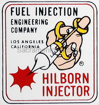 [01412-168] DECAL - HILBORN INJECTOR
