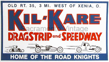 [01412-154] DECAL - KIL-KARE SPEEDWAY