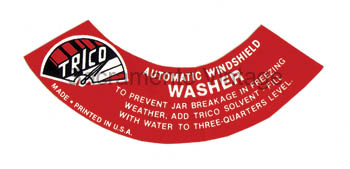 [06307] DECAL - TRICO WASHER 1946-48