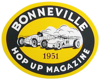 [01412-37] DECAL -HOP UP MAGAZINE 1951