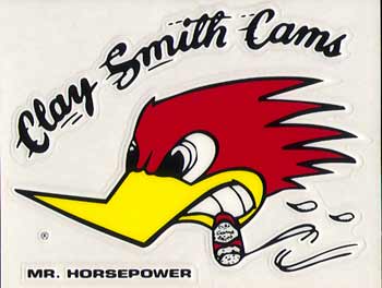 [09392-5-10] DECAL- CLAY SMITH 10" LEFT die cut