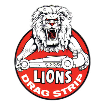[01412-215] DECAL- LIONS DRAGSTRIP ****lion*** SEE #1412-60 for SHARP decal