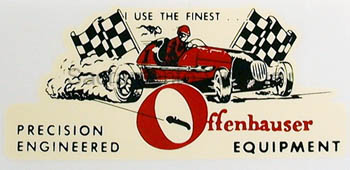 [01412-99] DECAL- OFFENHAUSER EQUIPMENT