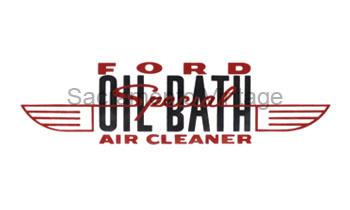 [09350-11] DECAL- OIL BATH FRONT AIR CLEANER 2V ONLY 1955