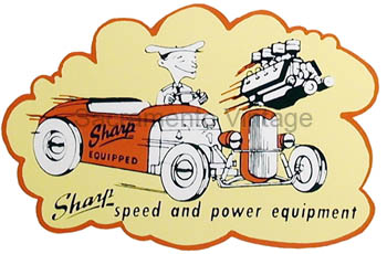 [01412-60] DECAL- SHARP EQUIPPED ******