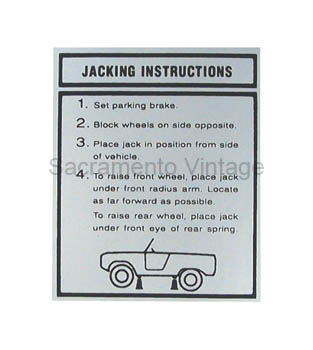 [09360-10] DECAL-JACK INST BRONCO 1966-70
