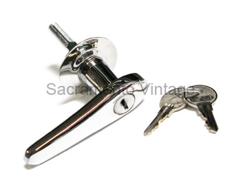 [06495] DECK & RUMBLE LID HANDLE- CHROME 1932-34