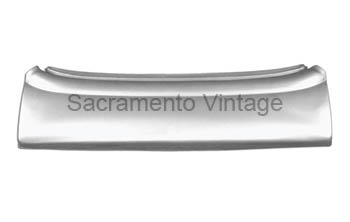 [06468-27] DECK (TAIL PAN) PANEL 1937 FLATBACK SEDAN W/ BUMPER SLOTS