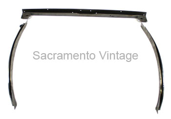[01029-8] DECK DRIP RAILS COUPE 1928-29