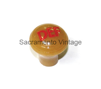 [06427-10-2] DEFROSTER PULL KNOB - BUTTERSCOTCH 1942