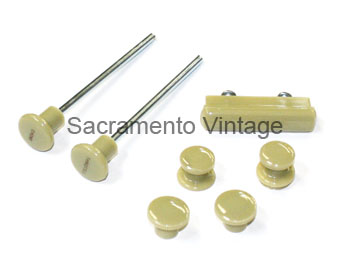 [05954-5] DELUXE DASH KNOB SET-IVORY-1935