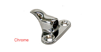 [00844] HOOD HINGE BRACKET- REAR / DELUXE 1930-31 CHROME