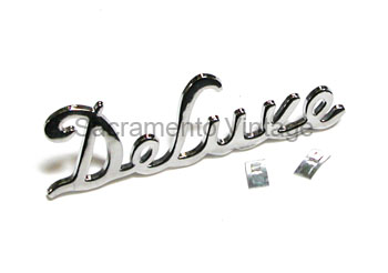[06251] DELUXE- SCRIPT- 1939 PASSENGER ALL CHROME 1939 DELUXE