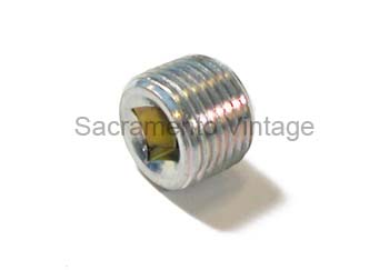 [00091] DIFFERENTIAL DRAIN PLUG 1928-48 1/2 PIPE THREAD FOR SQUARE DRIVE