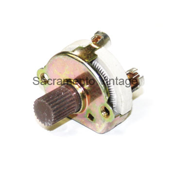 [05945-25] DASH PANEL DIMMER SWITCH - CHOCOLATE 1946