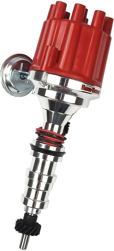 [P-D133701] DISTRIBUTOR FORD FE 352-428 ELECTRONIC W/RED CAP/VACUUM ADV.
