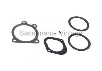 [05966-37] DISTRIBUTOR BASIC GASKET SET- 1937-41 8 CYLINDER  BASE-COIL-CAPS