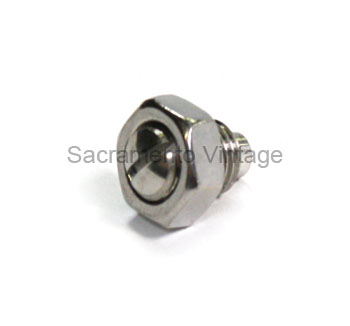 [00609-0] DISTRIBUTOR SCREW AND LOCK NUT AT HEAD STAINLESS 1928-31