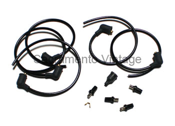 [00612-M-BK] DISTRIBUTOR WIRE KIT FOR MALLORY BLACK